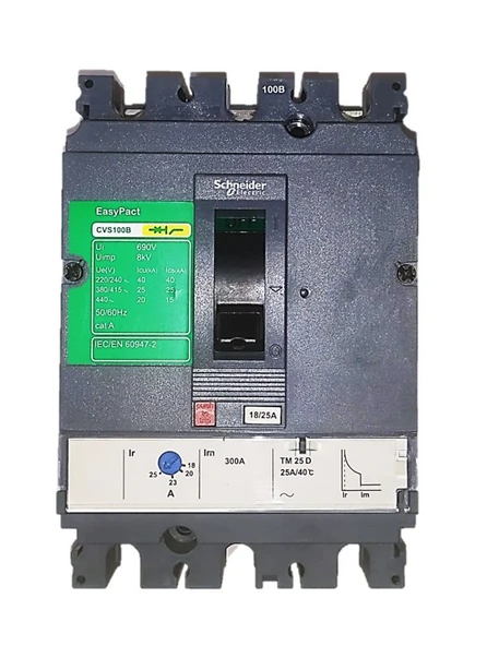 Lv510301 18-25 Amper Ayar Sahalı Kompakt Şalter ürün görseli 1