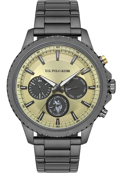 U.S. Polo Assn. USPA1034-06 Füme Çelik Erkek Kol Saati ürün görseli 1