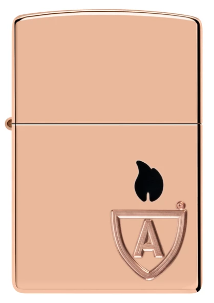 Zippo Armor Solid Copper Case - Armor Bakır Kasa Çakmak Limited Edition - Resim 6