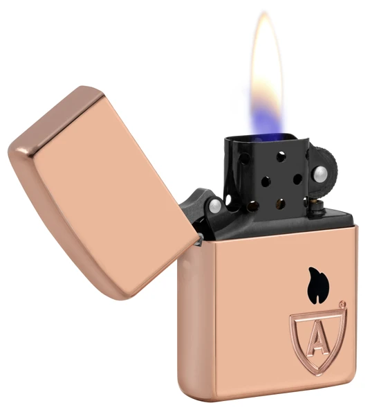 Zippo Armor Solid Copper Case - Armor Bakır Kasa Çakmak Limited Edition - Resim 7