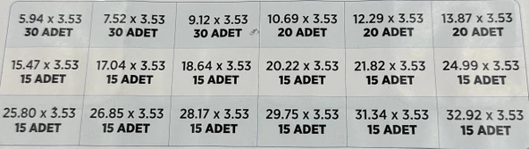 3.53 MM ORİNG SETİ 70 SHORE - Resim 3