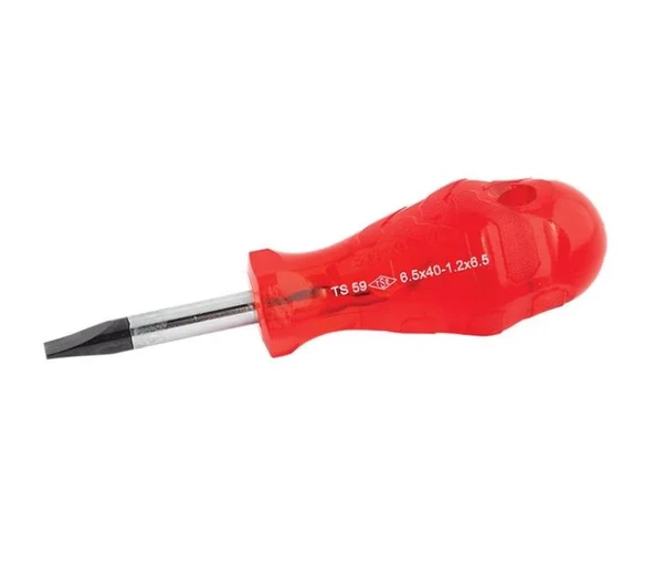 İzeltaş 4110176525 Kraft Seri Düz Uçlu Topaç Tornavida 6.5x25 ürün görseli 1