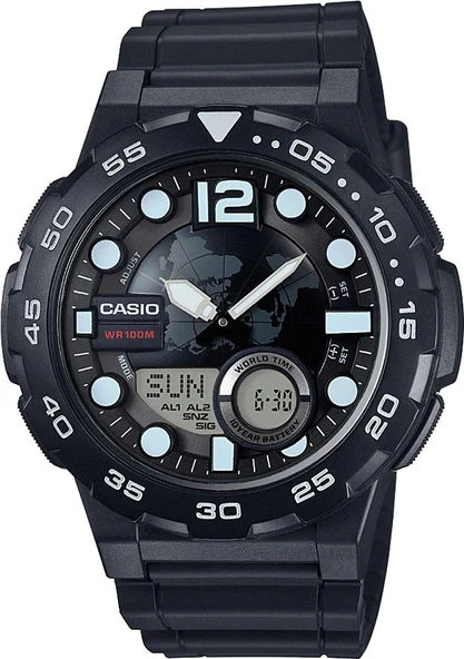Casio AEQ-100W-1AVDF Erkek Kol Saati ürün görseli 1