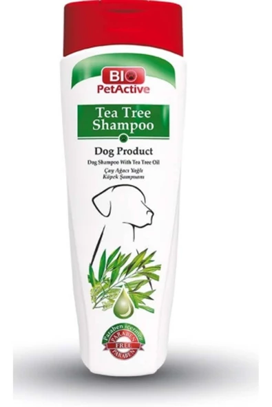 Bio Petactive Cay Agaci Yagli Kopek Sampuani 400 Ml ürün görseli 1
