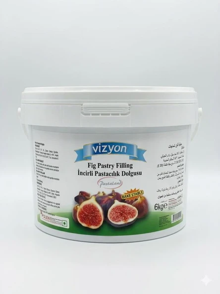 Vizyon Meyve Parçacıklı Dolgu Incirli 6 kg ürün görseli 1
