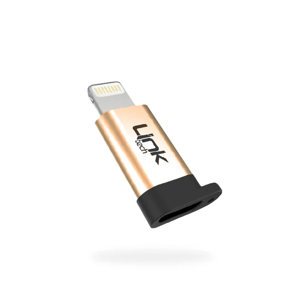 LinkTech O189 Micro USB to Lightning Dönüştürücü Metal Adaptör - Resim 8