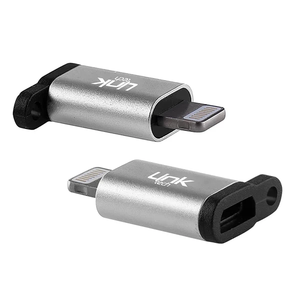 LinkTech O189 Micro USB to Lightning Dönüştürücü Metal Adaptör - Resim 9