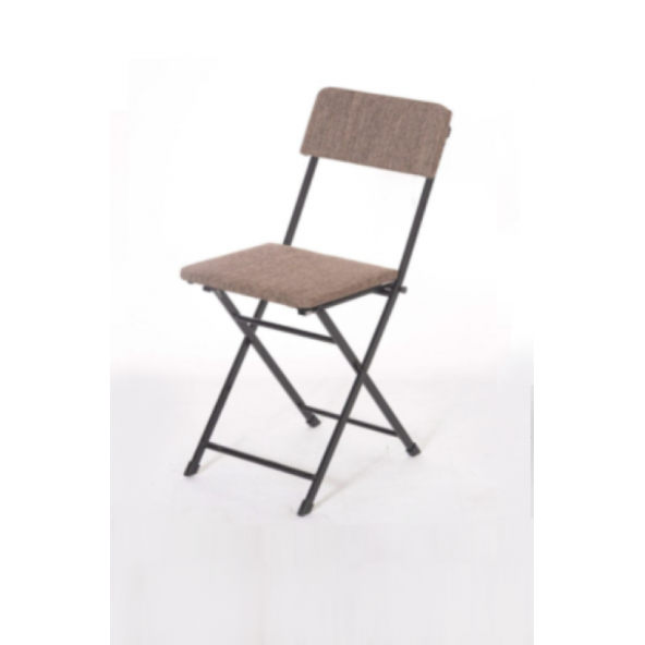 Katlanabilir Sandalye Gri Desenli - Resim 3