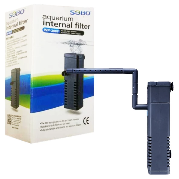 Sobo Akvaryum İç Filtre 2W. 150Lt/Saat WP-300F ürün görseli 1