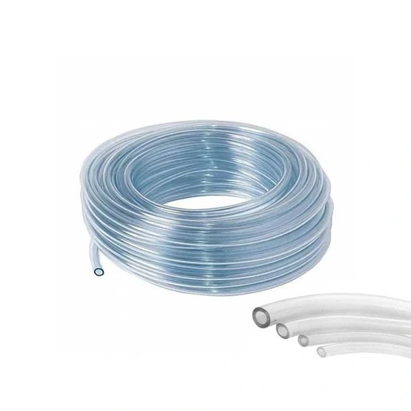 4X8 MM PVC ŞEFFAF HORTUM - Resim 8