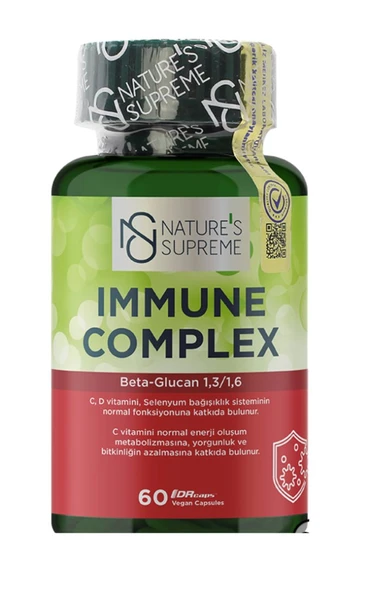 Nature's Supreme Immune Complex 60 Kapsül ürün görseli 1