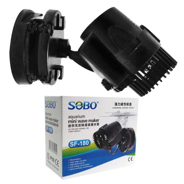 Sobo Akvaryum Dalga Motoru 3W. 3000 LT/SAAT SF-180 ürün görseli 1
