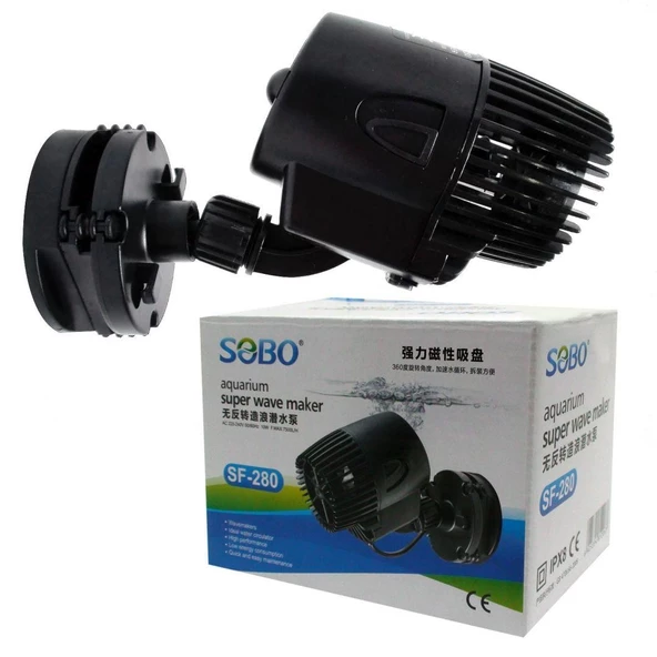 Sobo Akvaryum Dalga Motoru SF-280 10W. 7500 LT/SAAT ürün görseli 1