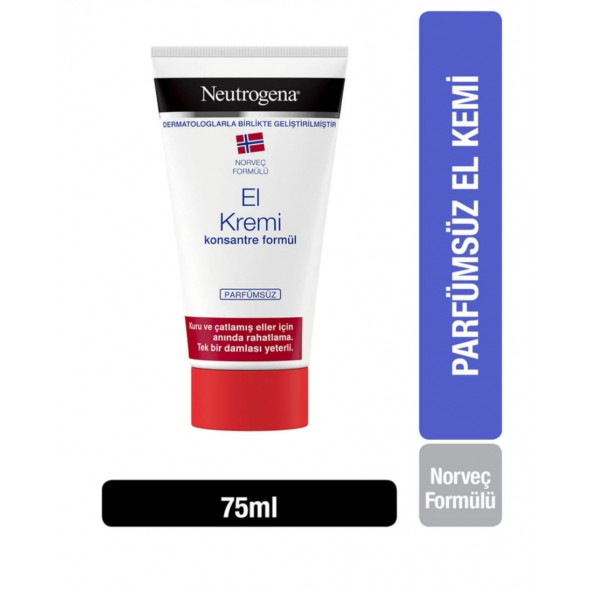 Neutrogena Norveç Formülü El Kremi Parfümsüz 75 Ml. ürün görseli 1