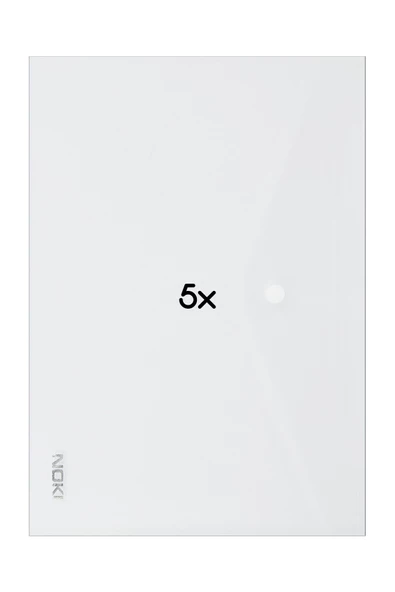Noki Çıtçıtlı Evrak Zarfı Dosya Şeffaf - Resim 3
