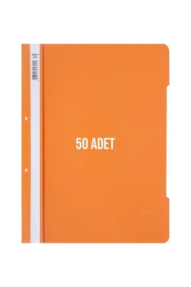 Noki Telli Dosya 50'li Paket Turuncu - Resim 4