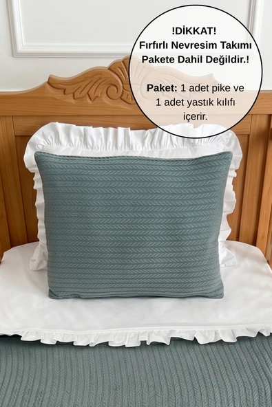 Pike Takımı Bebek Örgü Desen-Indigo ürün görseli 1