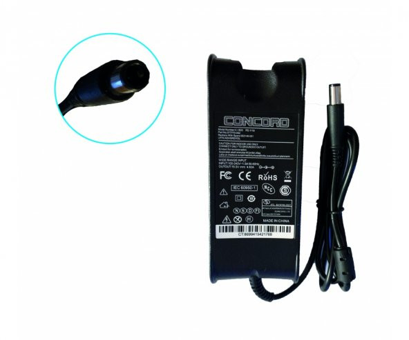 ADAPTÖR CONCORD C-1503 DELL 19.5V 4.62A 90W 7.4*5.0 ŞARJ CİHAZI ürün görseli 1