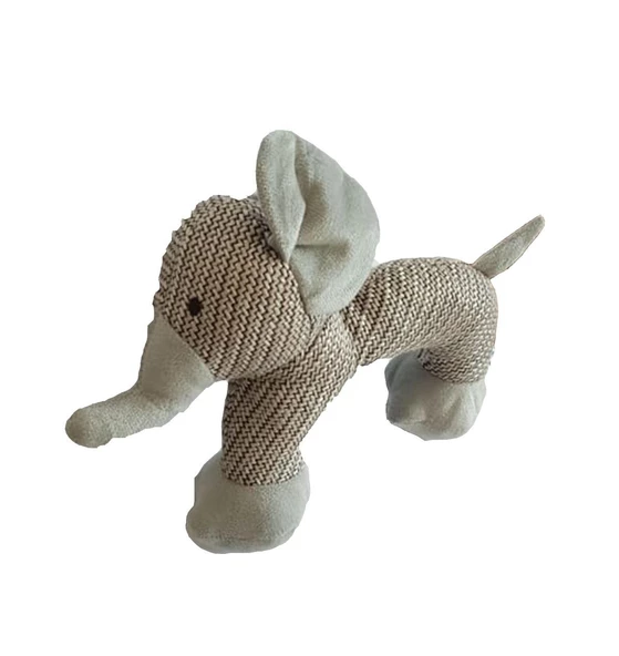 Fil Figürlü Peluş Sesli Köpek Oyuncağı 25 Cm ürün görseli 1