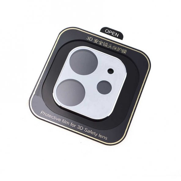 Apple iPhone 12 Mini  Kamera Koruyucu - Resim 6