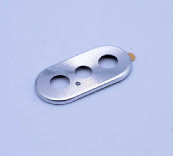 Apple iPhone X  Metal Kamera Koruyucu - Resim 3