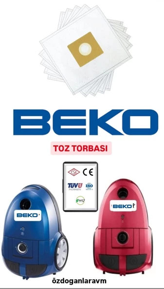 Beko BKS 3210 BKS 2240 BKS 2250 Toz Torbası  10 adet ürün görseli 1