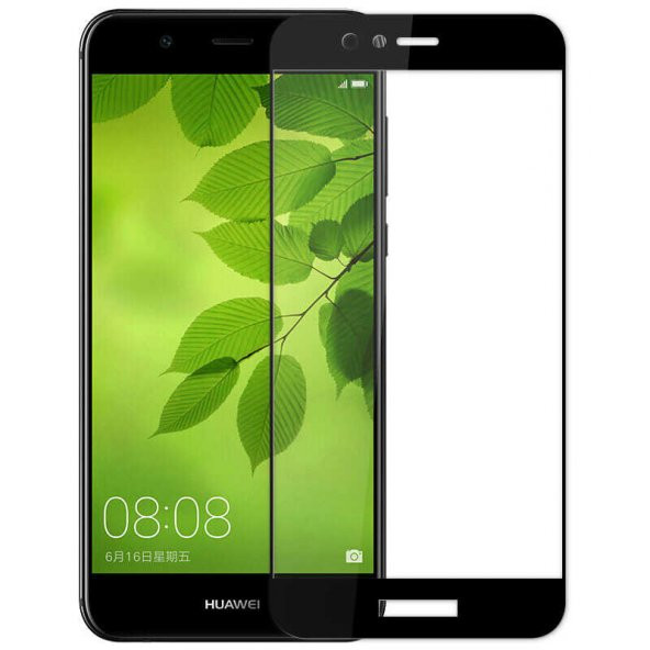 Huawei Y7 2018  Kenarları Kırılmaya Dayanıklı Cam Ekran Koruyucu ürün görseli 1