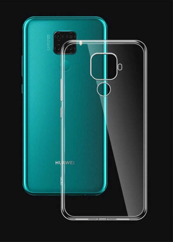 Huawei Mate 30 Lite Kılıf  Süper Silikon - Resim 2