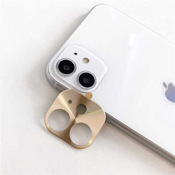 Apple iPhone 11  Metal Kamera Koruyucu ürün görseli 1