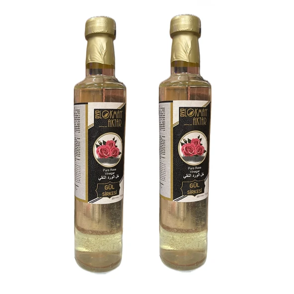 Gül Sirkesi, Katkısız, 500ml 2Adet, Lokman Aktar ürün görseli 1