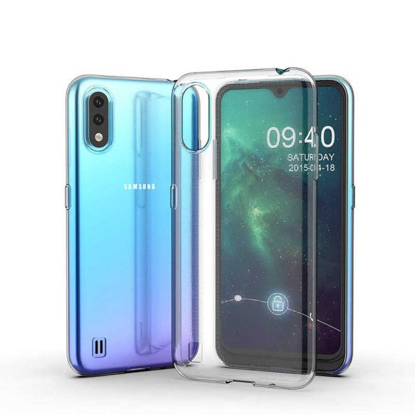 Galaxy A01 Kılıf  Süper Silikon ürün görseli 1