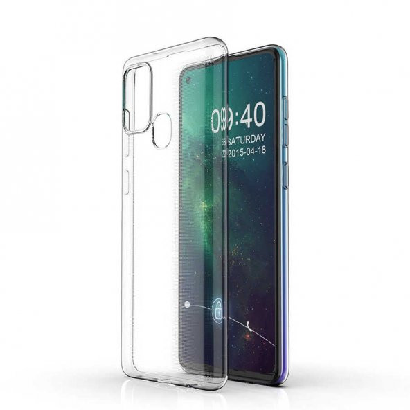 Galaxy A21S Kılıf  Süper Silikon ürün görseli 1