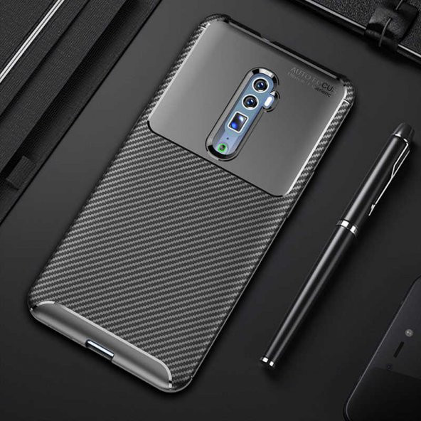 Oppo Reno 10X Zoom Kılıf  Negro Silikon ürün görseli 1