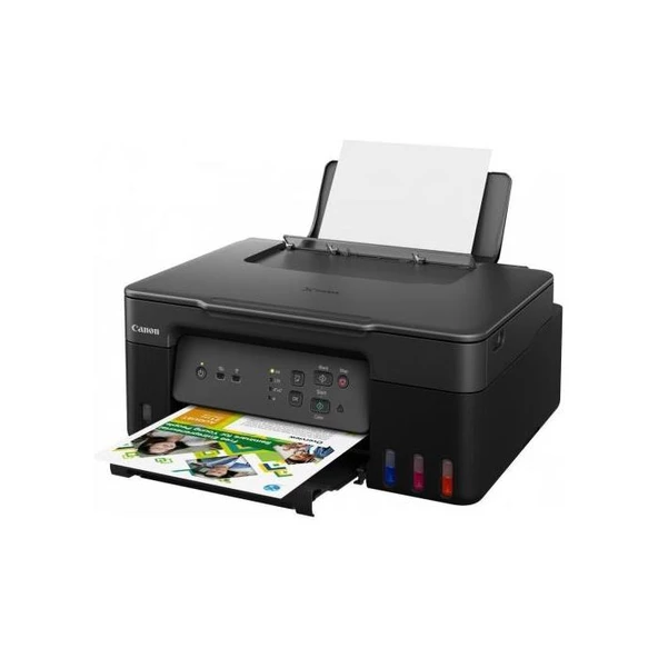 Canon Pixma G3430 Wi-Fi + Tarayıcı + Fotokopi Renkli Çok Fonksiyonlu Tanklı Mürekkep Püskürtmeli Yazıcı ürün görseli 1