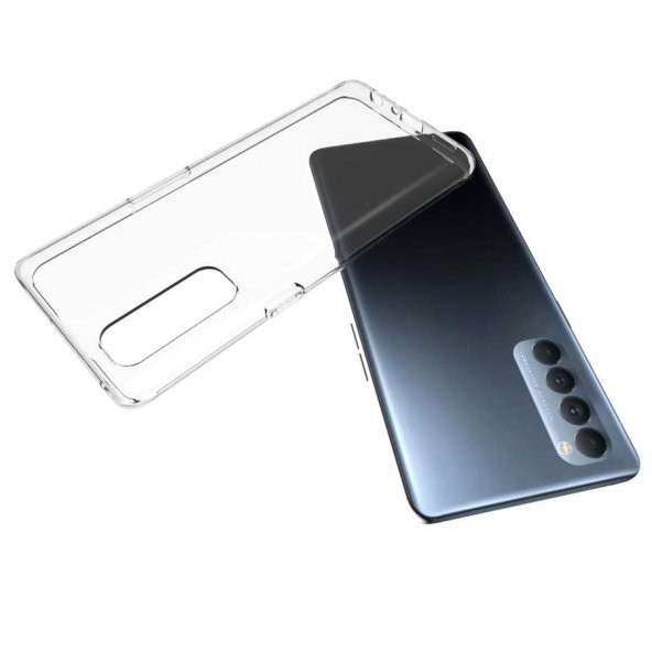 Oppo Reno 4 Pro Kılıf  Süper Silikon - Resim 4