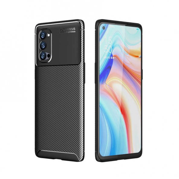 Oppo Reno 4 Pro Kılıf  Negro Silikon - Resim 4
