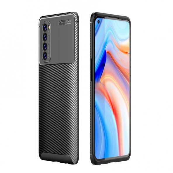 Oppo Reno 4 Pro Kılıf  Negro Silikon - Resim 5