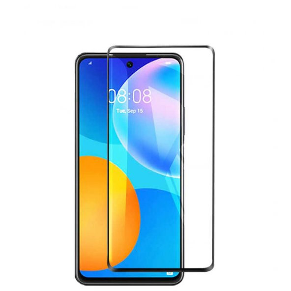 Huawei P Smart 2021  Kenarları Kırılmaya Dayanıklı Cam Ekran Koruyucu ürün görseli 1