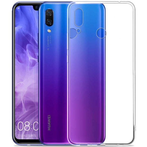Huawei Y9 2019 Kılıf  Süper Silikon - Resim 2