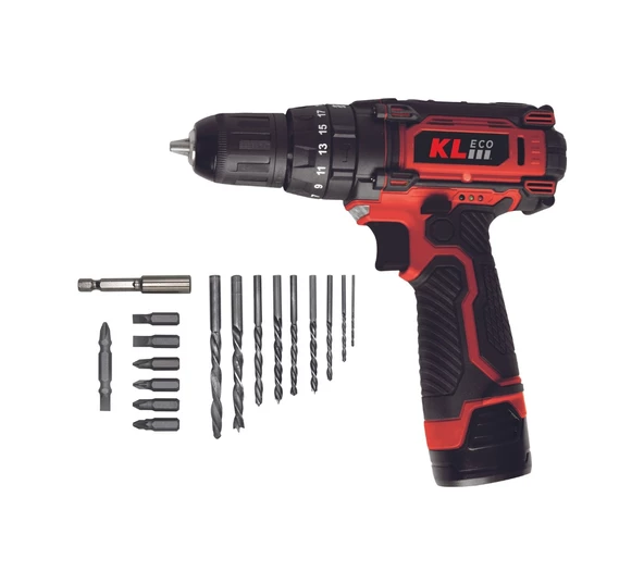 KLPRO Kleco Ke2220dm 12v/2ah. Tek Akülü Li-ion Şarjlı Darbeli Matkap ürün görseli 1