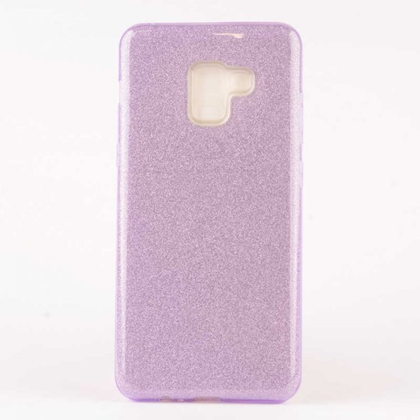 Galaxy A8 Plus 2018 Kılıf  Shining Silikon - Resim 5