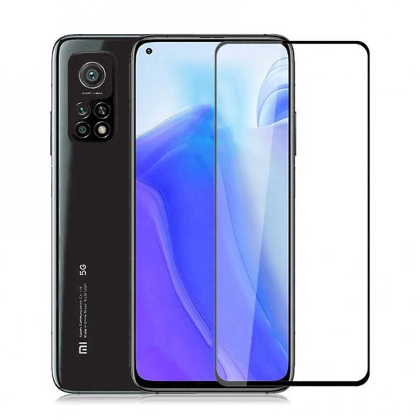 Xiaomi Mi 10T 5G  Kenarları Kırılmaya Dayanıklı Cam Ekran Koruyucu ürün görseli 1