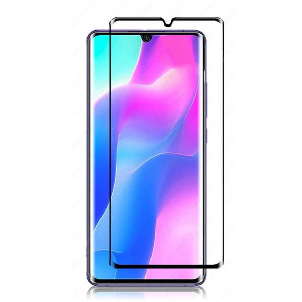 Xiaomi Mi Note 10 Lite  Full Yapışkanlı Cam Ekran Koruyucu ürün görseli 1