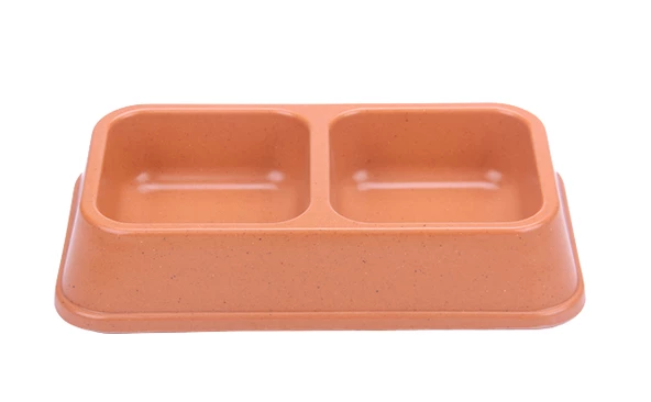 Bamboo İkili Mama ve Su Kabı BO-3027Z-2 (670 ML x 2) Turuncu ürün görseli 1