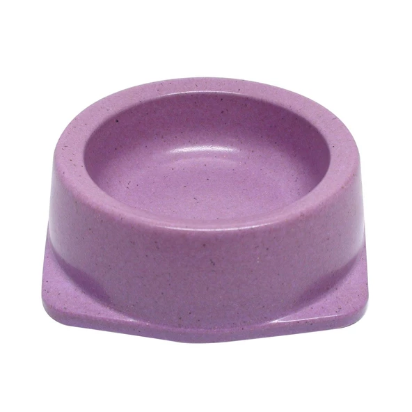 Bobo Kedi Küçük Irk Köpek Bamboo Mama Kabı 130 ML 8.5 cm Mor ürün görseli 1
