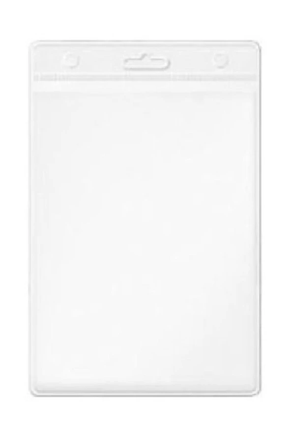 Persona Yaka Kartı Poşeti 10.5 X 11 Cm Şeffaf 100 Lü (1 Paket 100 Adet) ürün görseli 1