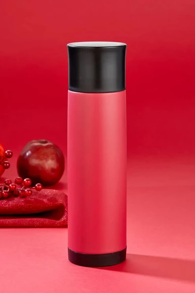 Cooker Pembe Trend Paslanmaz Çelik Termos 750 Ml - Ckr2022 ürün görseli 1