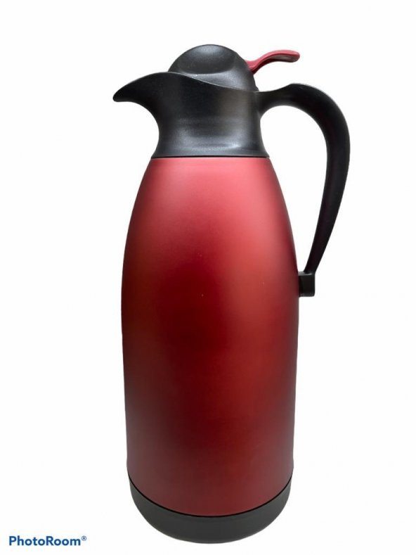 Oms Çelik Termos 2,5 Lt Inox 3281 Kırmızı ürün görseli 1