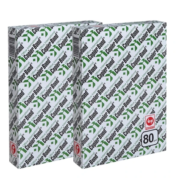 Fotokopi ve Yazıcı Kağıdı Copier Bond 2 Paket (1000 Yaprak) ürün görseli 1