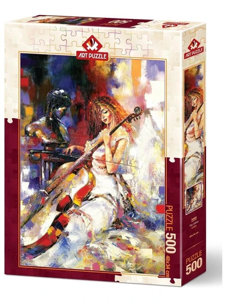 Art Puzzle Cellist - 500 Parça 5088 ürün görseli 1